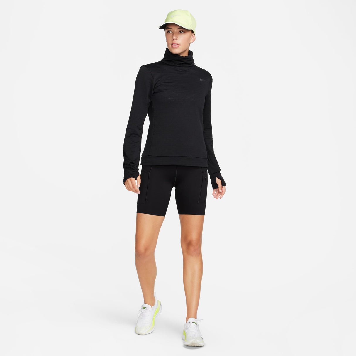 Nike Women's Therma-FIT Swift Element Turtleneck Running Top