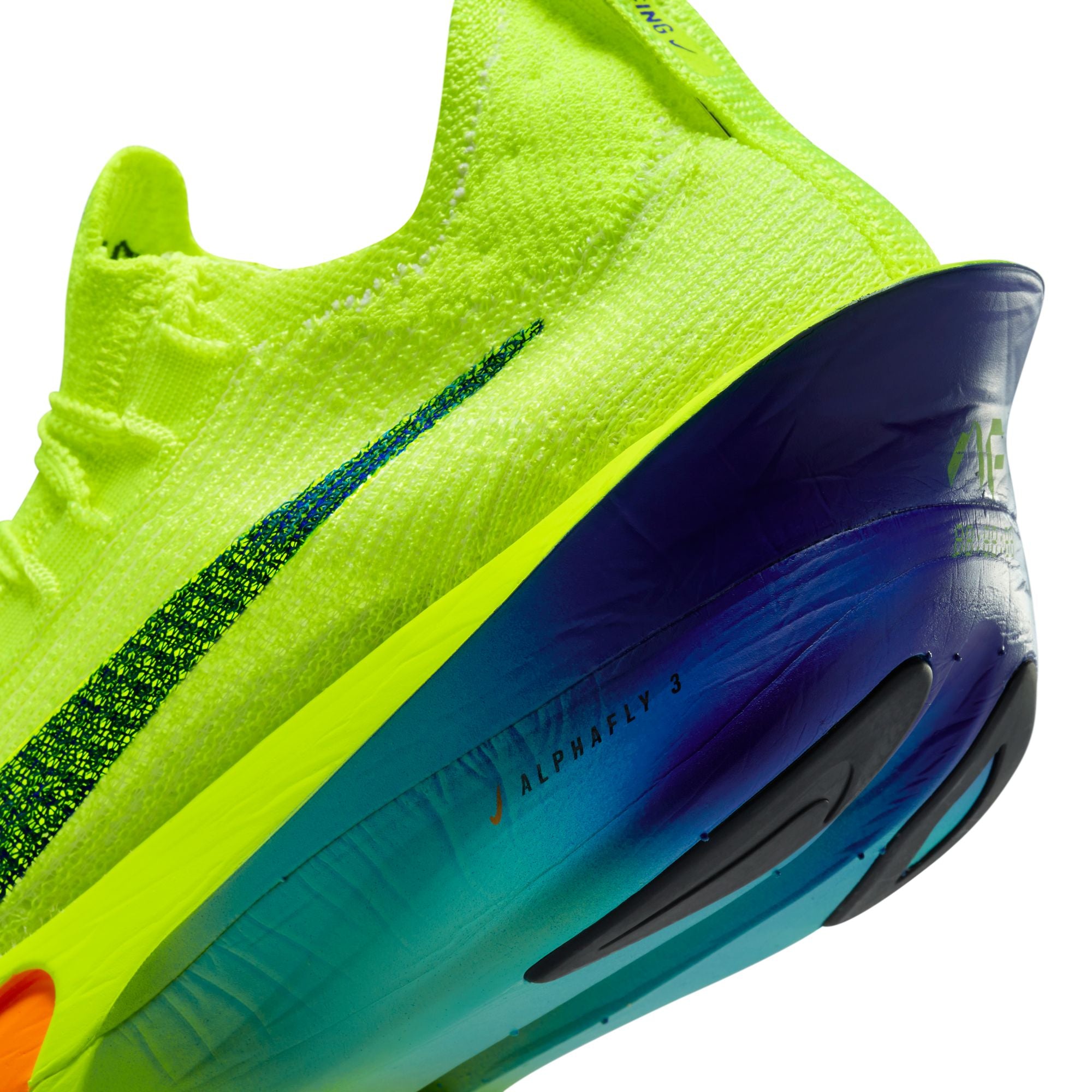 Nike Women's Alphafly 3 - Volt-Concord-Dusty Cactus-Total Orange / 5