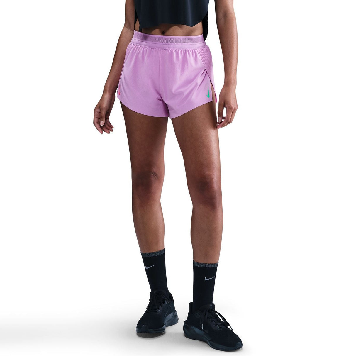 Nike Women's AeroSwift Dri-FIT ADV Mid-Rise 3" Brief-Lined Running Shorts
