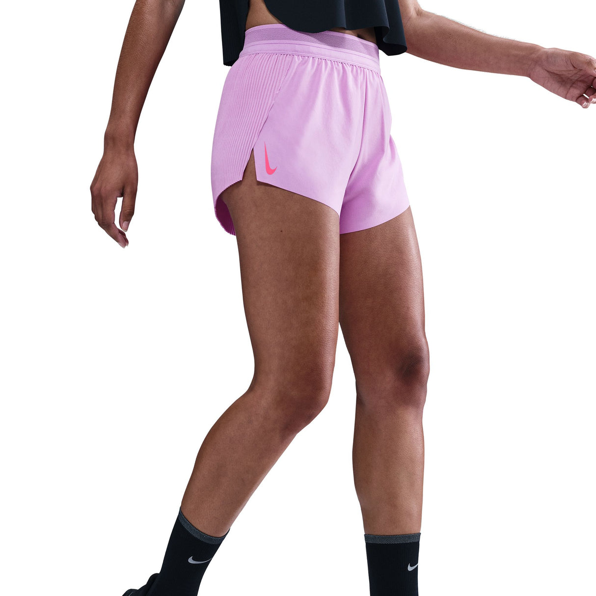 Nike Women's AeroSwift Dri-FIT ADV Mid-Rise 3" Brief-Lined Running Shorts