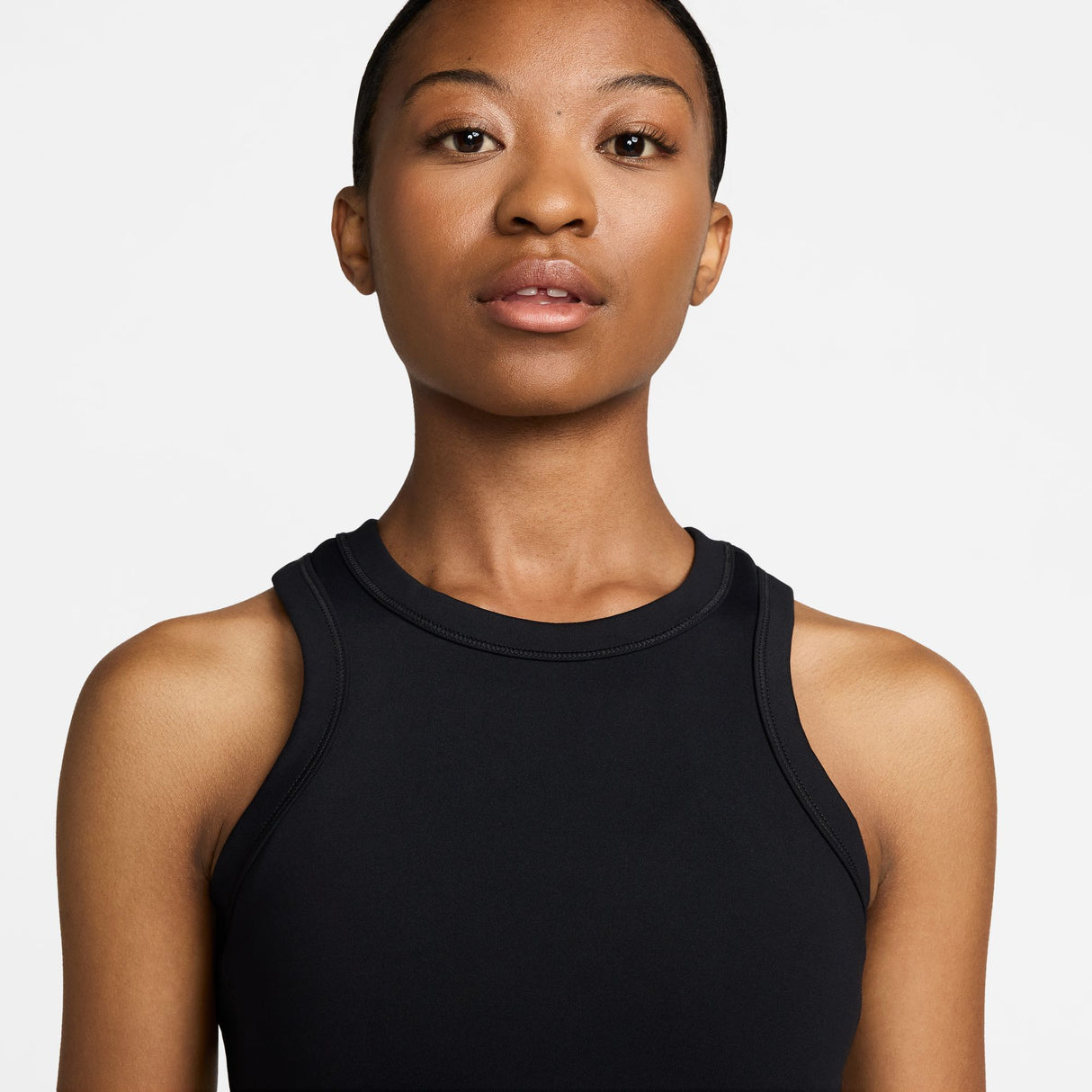Nike Women's One Fitted Dri-FIT Cropped Tank Top