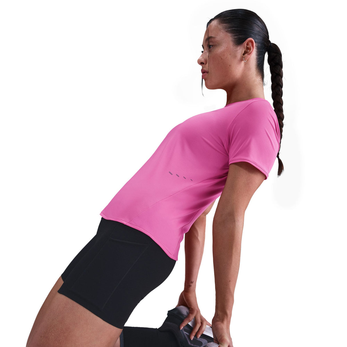 Nike Women's Swift Dri-FIT Short-Sleeve Running Top