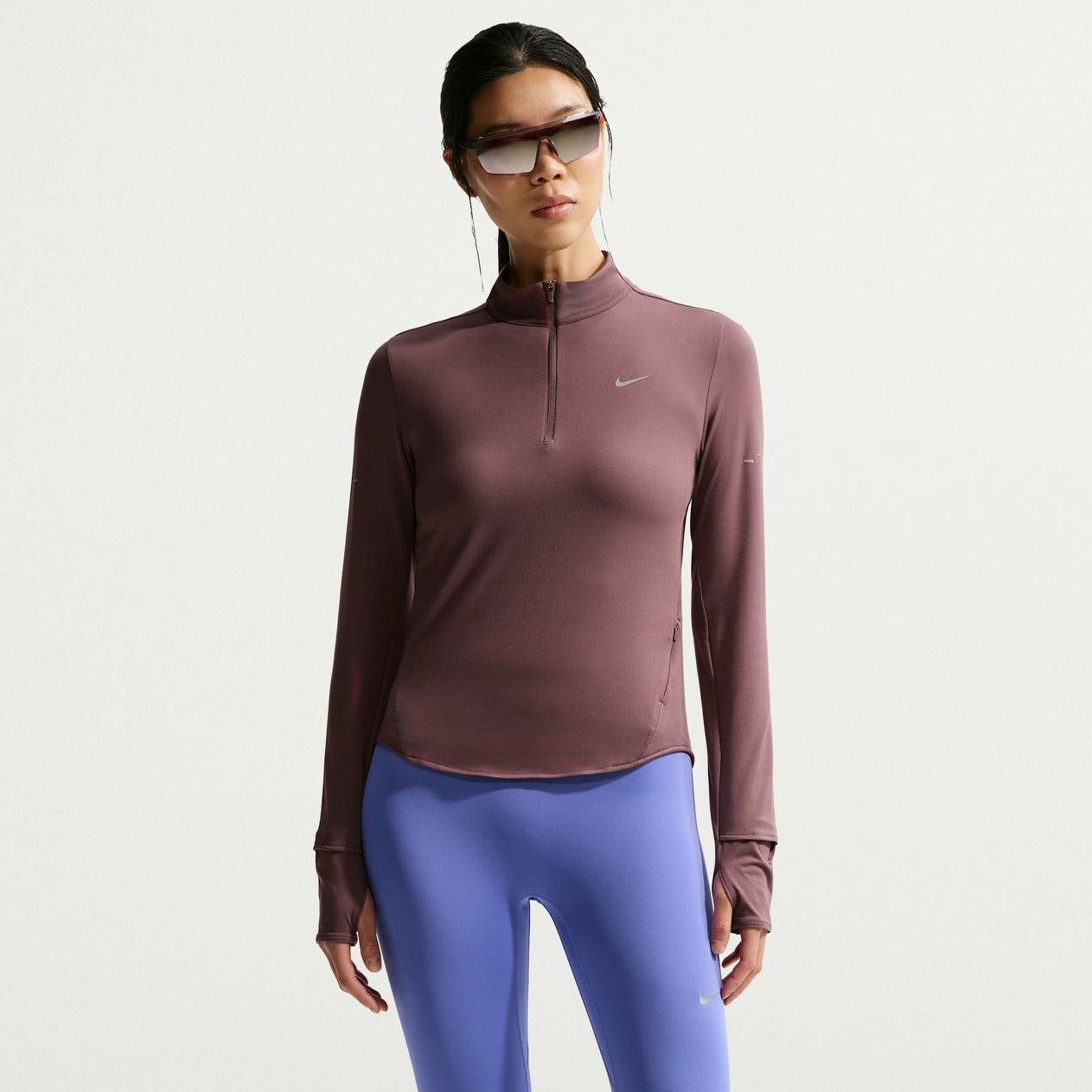 トップス R Nike Women's Swift Dri-FIT UV 1/4-Zip Running Top – Portland