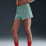 Nike Women's Swift Dri-FIT Mid-Rise 2.5" Brief-Lined Running Shorts