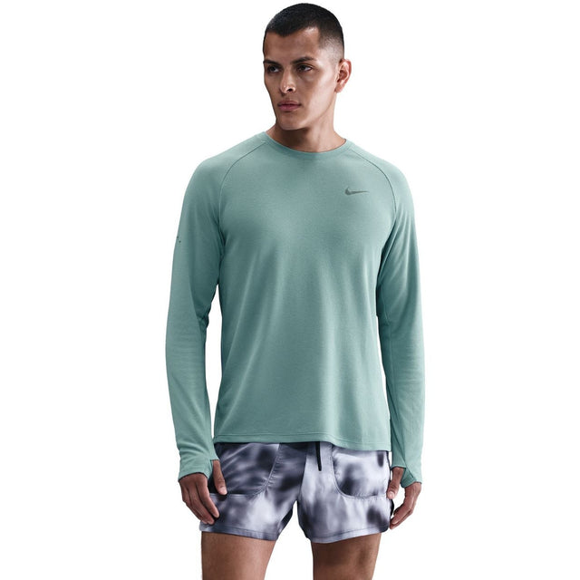 Nike Men's Stride Dri-FIT Running Waffle Crew long sleeve running shirt