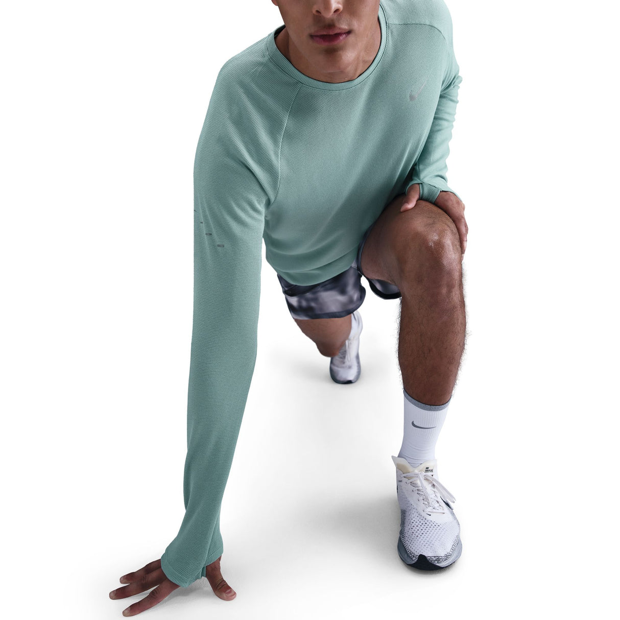 Nike Men's Stride Dri-FIT Running Waffle Crew