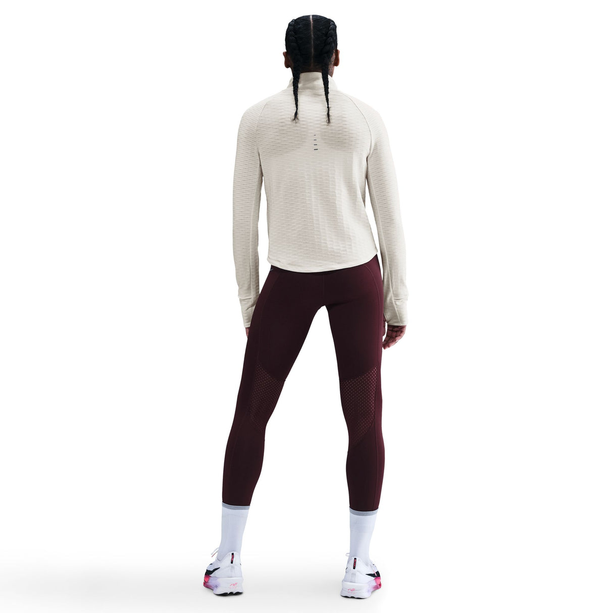 Nike Women's Swift Therma-FIT Turtle-Neck Running Top