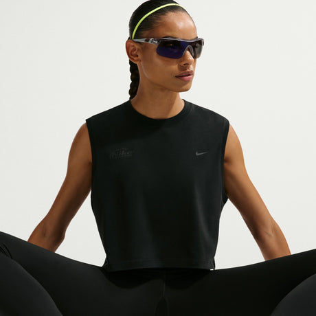 Nike Women's Swift Butterfly Sleeveless Crop Tee