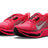 Nike Women's Pegasus Plus 2 energizing road running shoe in bright crimson with silver and black accents