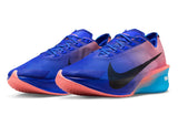 Nike Men's Vaporfly Next% 4 carbon plated road racing shoe in blue and pink