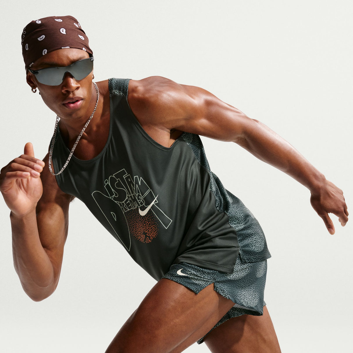Nike Men's Stride Singlet (Distant Dreams)