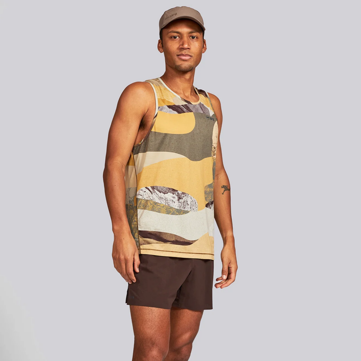 Janji Men's Run All Day Tank Top Sleeveless Workout Shirt