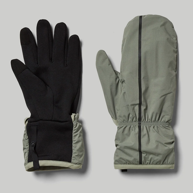 Janji Vortex Wind Block Gloves with convertible mitten