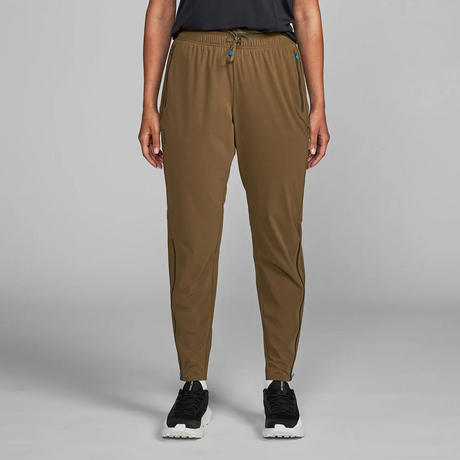 Janji Women’s Atlas Multi Pant wind and water resistant long pant for running, hiking, and walking