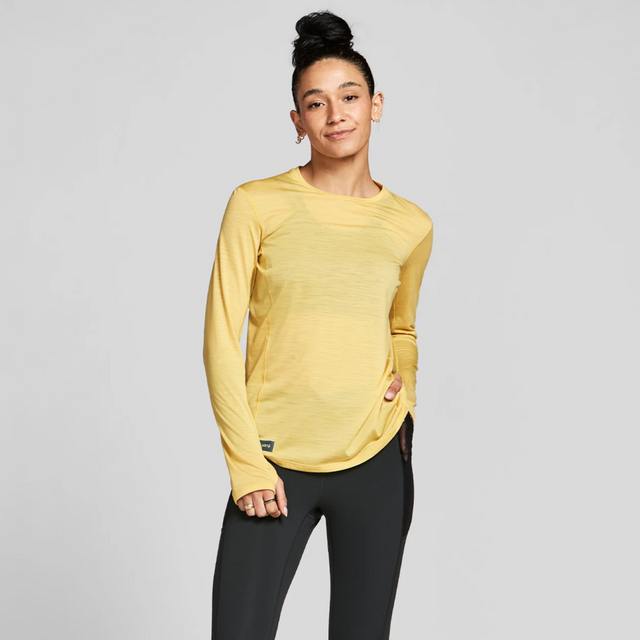 Janji Women's Repeat Merino Long Sleeve workout shirt