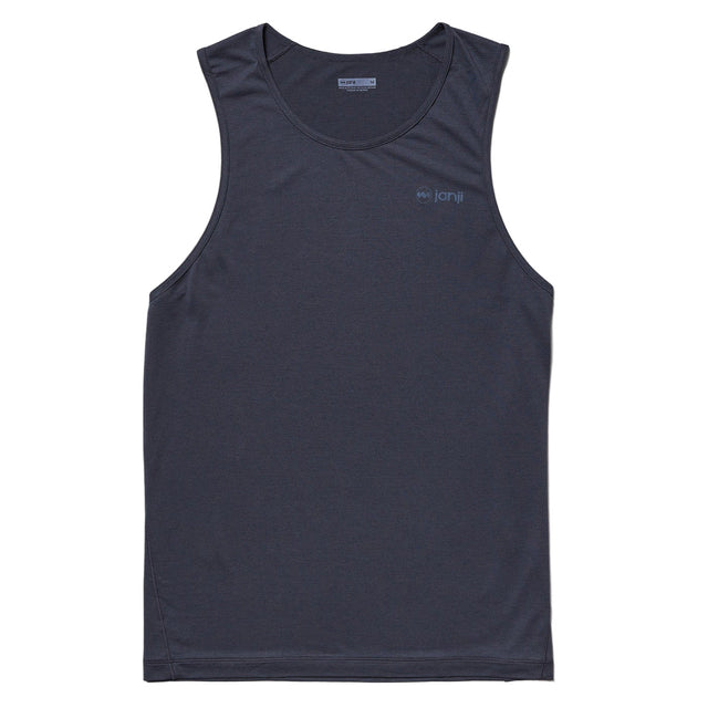 Janji Men's Run All Day Tank Top for running in color Tempest