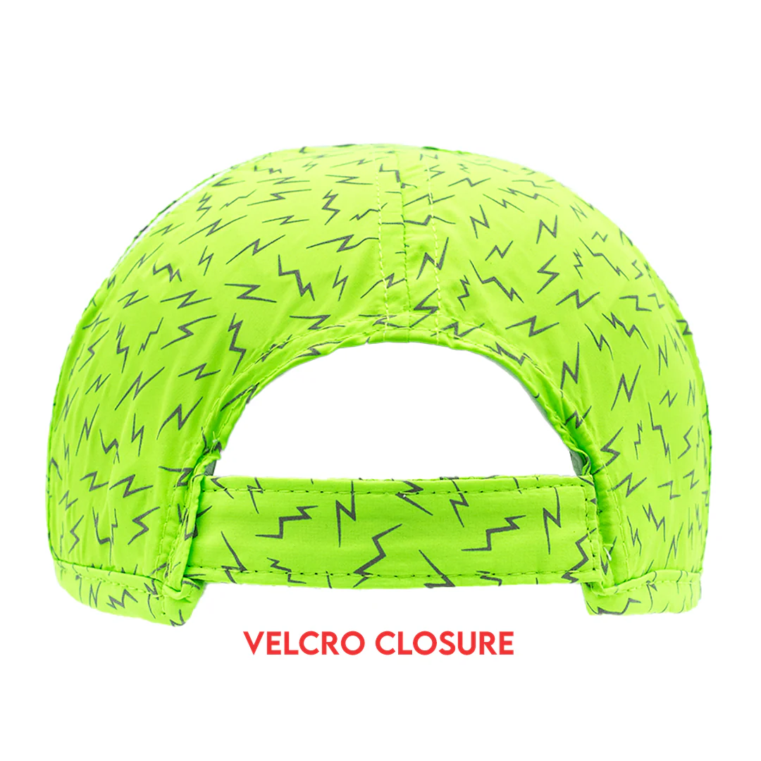 Sprints Neon Flash Reflective Running Hat