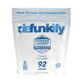 Defunkify Non Toxic Powder Laundry Detergent - 92 Load - Free & Clear 55 ounce pouch