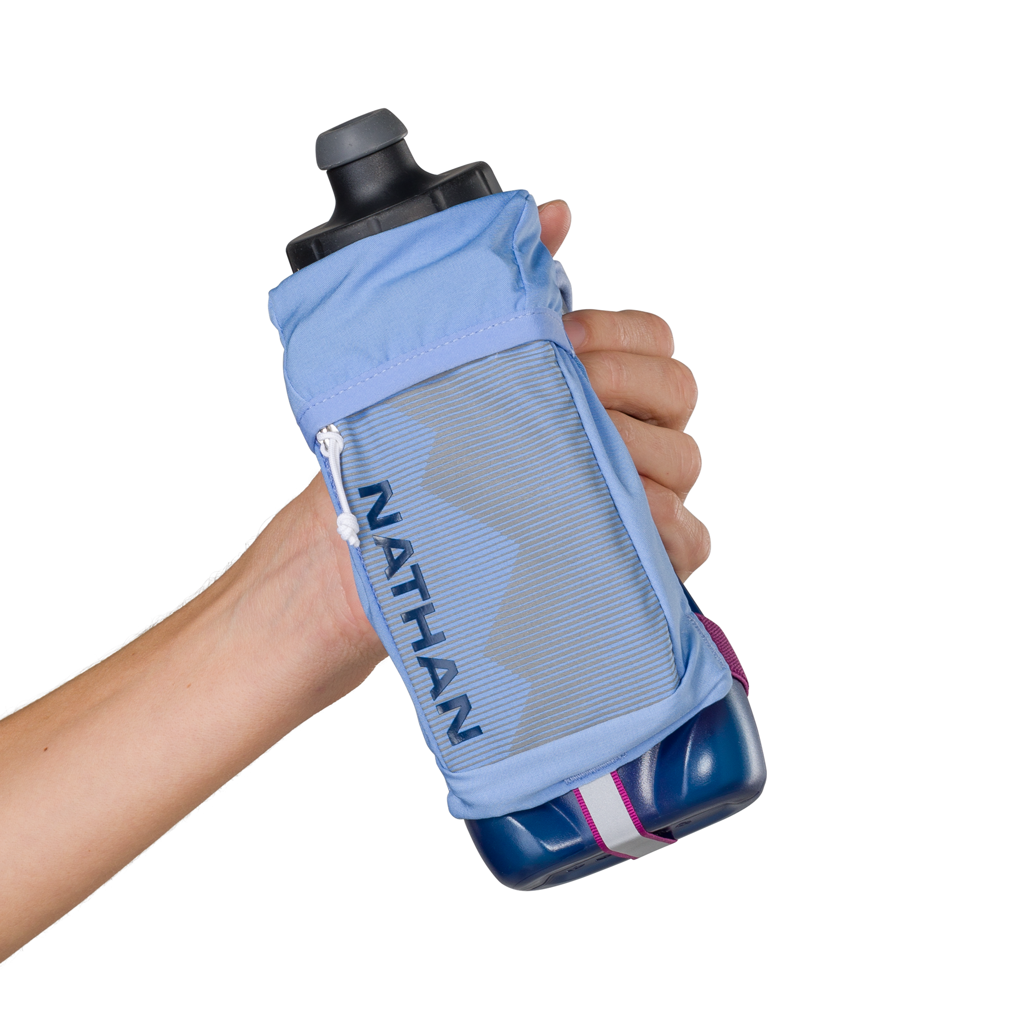 Leakproof Sports Bottle Running Hydration Handheld Water Bottle With Phone Case - 17oz Soft Flask For Running, Hiking & Fitness Athlete Water Bottle Handheld Water Bottle Running - View #5