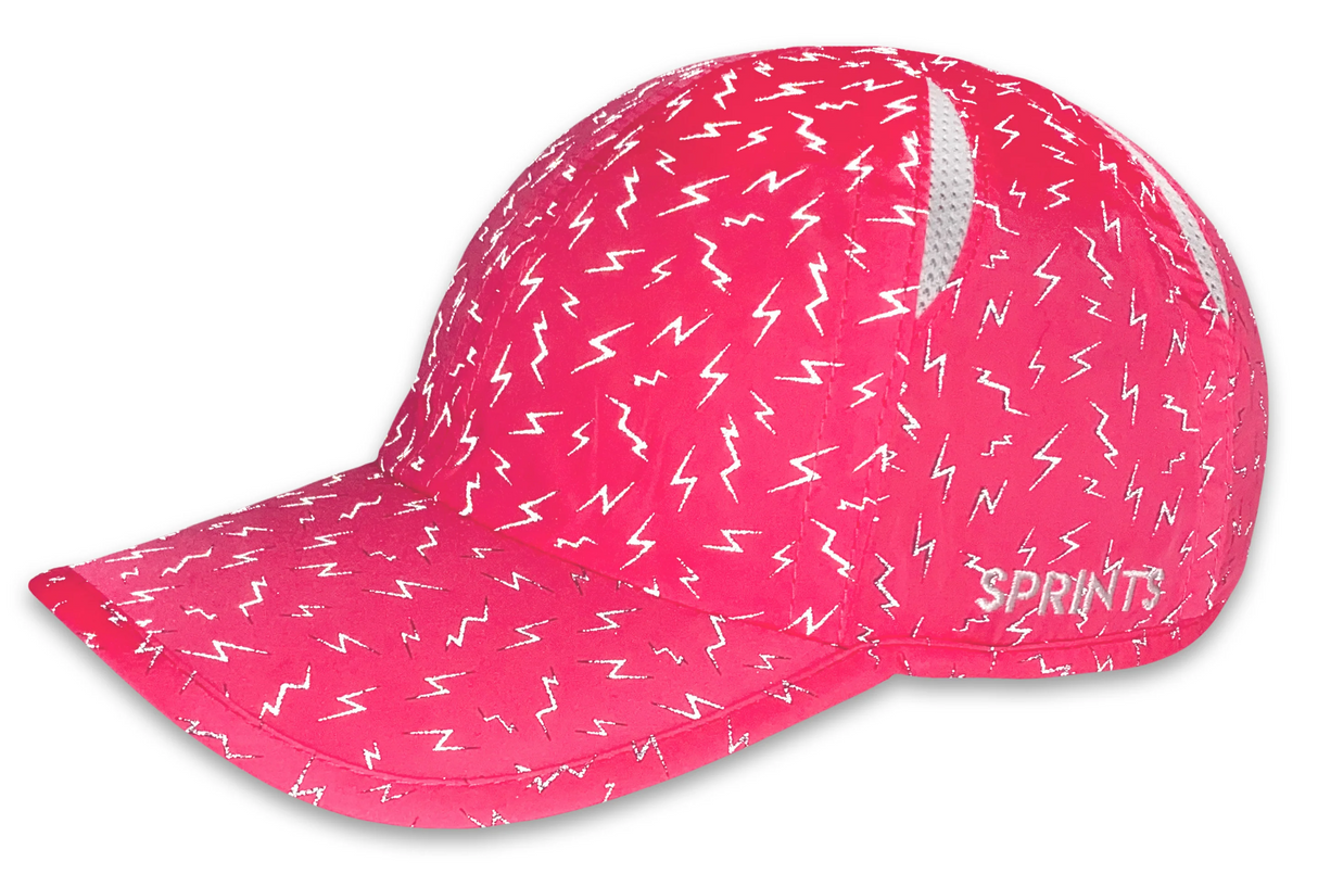 Sprints Neon Flash Reflective Running Hat