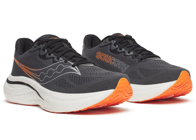Saucony Men's Ride 19 neutral cushioned road running shoe