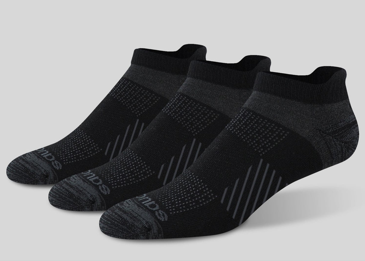 Saucony Inferno Cushion No Show 3-Pack Socks