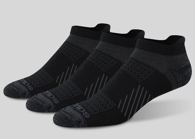 Saucony Inferno Cushion No Show 3-Pack Socks
