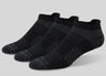 Saucony Inferno Cushion No Show 3-Pack Socks
