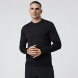 Vuori Men's Pronto Performance Crew Top athletic shirt with long sleeves