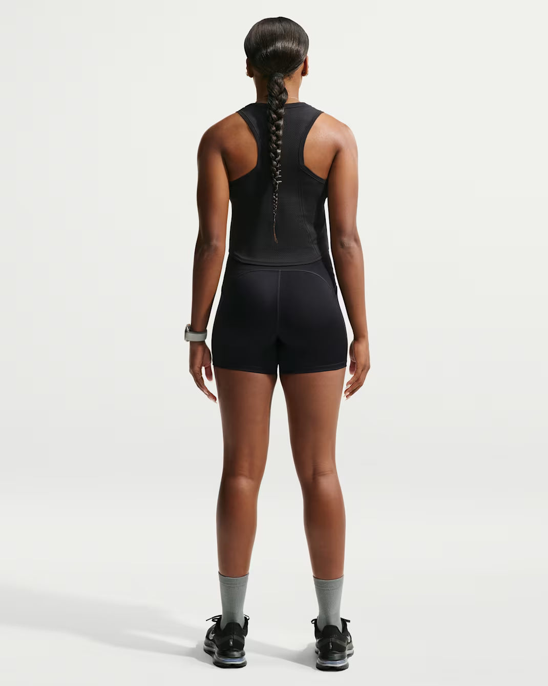 Nike Women's Swift Dri-FIT Seamless Cropped Running Tank Top