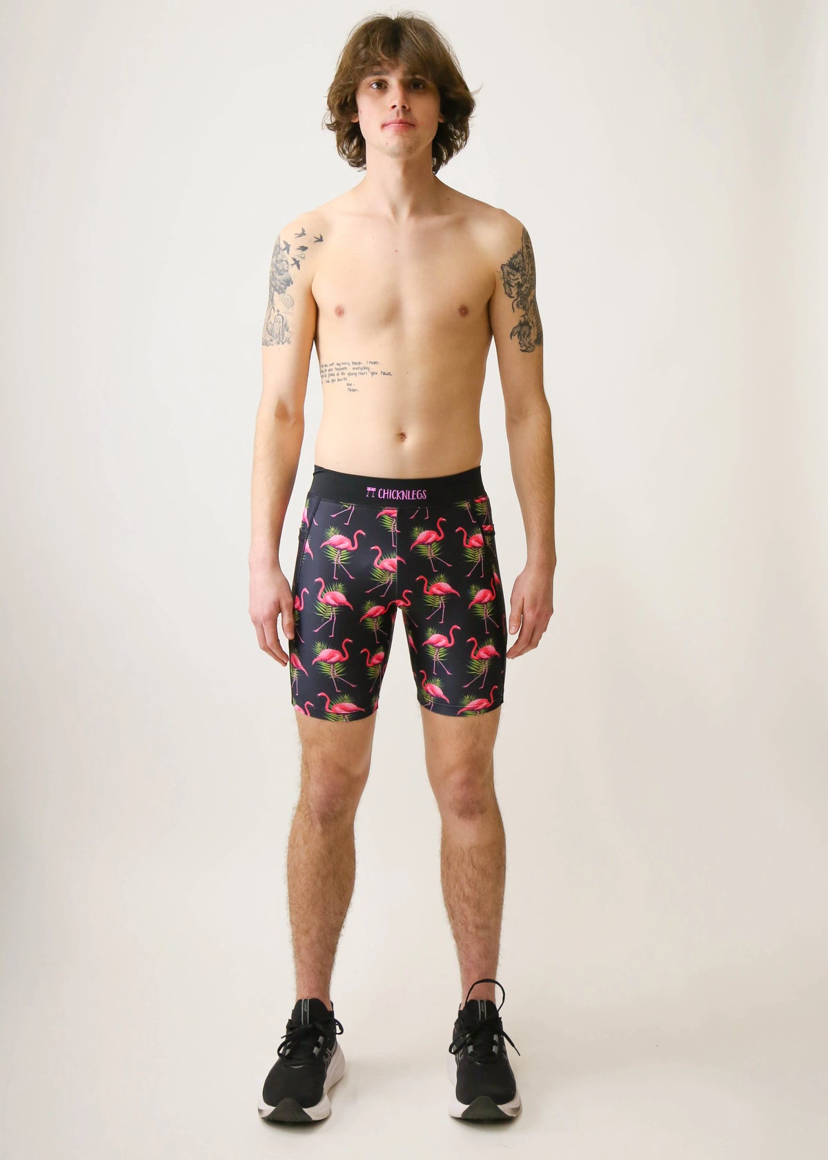 ChicknLegs Men's 8" Half Tight