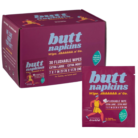 Butt Napkins hygienic flushable wipes for butt and body