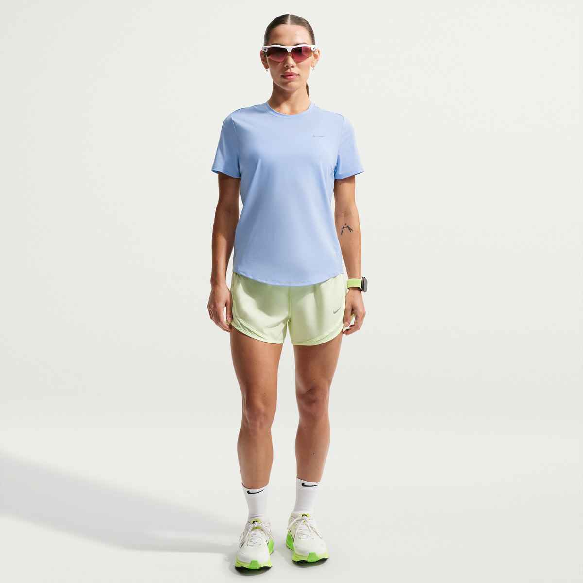 Nike Women's Swift Dri-FIT Short-Sleeve Running Top