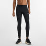 New Balance Men's NB Sleek Pocket Tight 27" fitted black pant for running