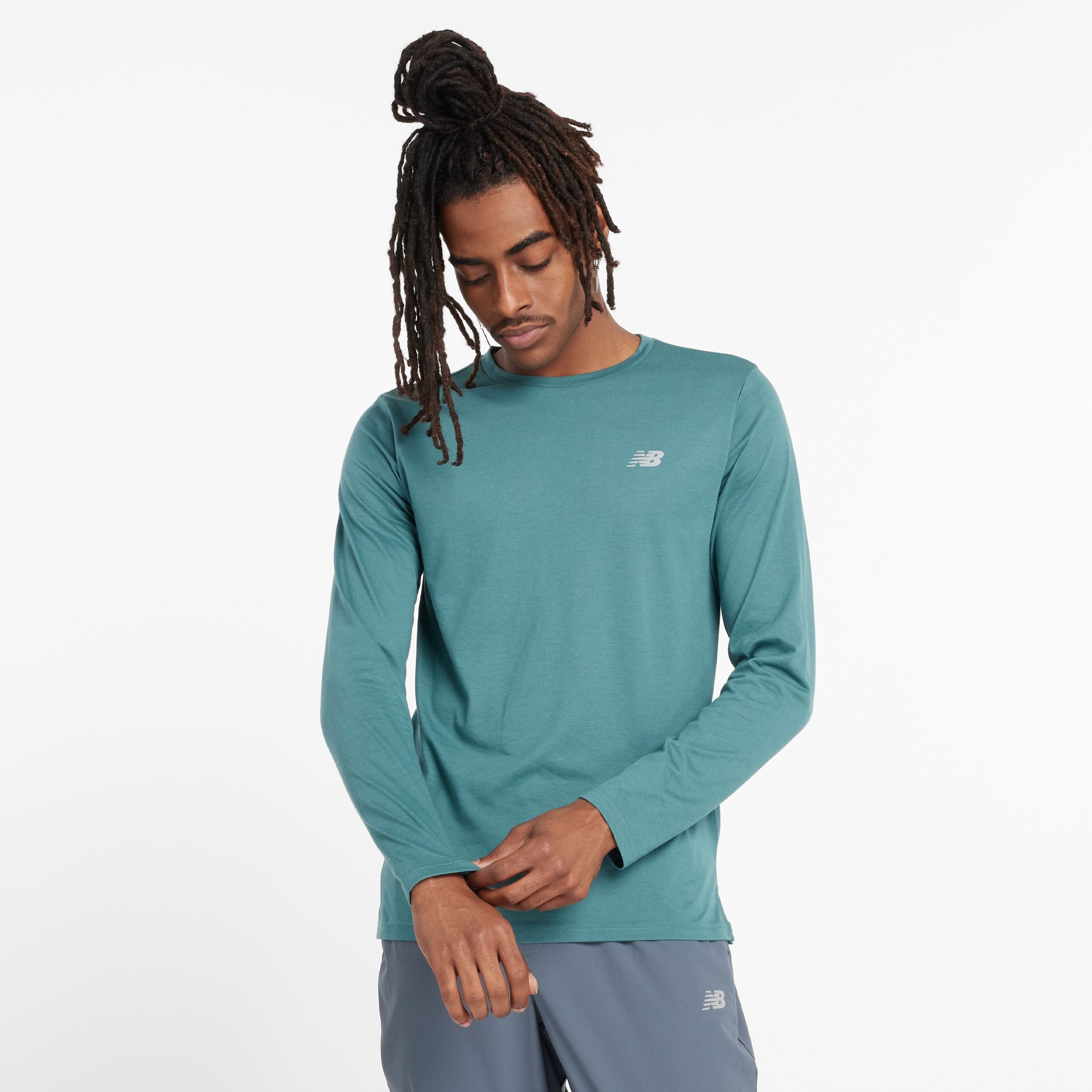 New balance men's long sleeve shirt on sale