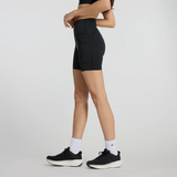 New Balance Women's Sleek Pocket High Rise Short 6"