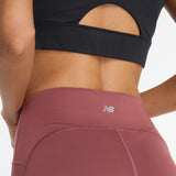 New Balance Women's NB Sleek Pocket High Rise Short 6"
