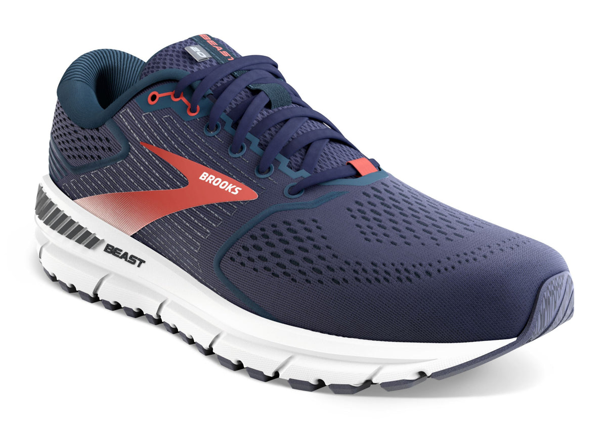 BROOKS Men\'s Beast 16 Gray and Blue Running Shoes Size 11 Brooks Beast GTS 24 Men main image 3