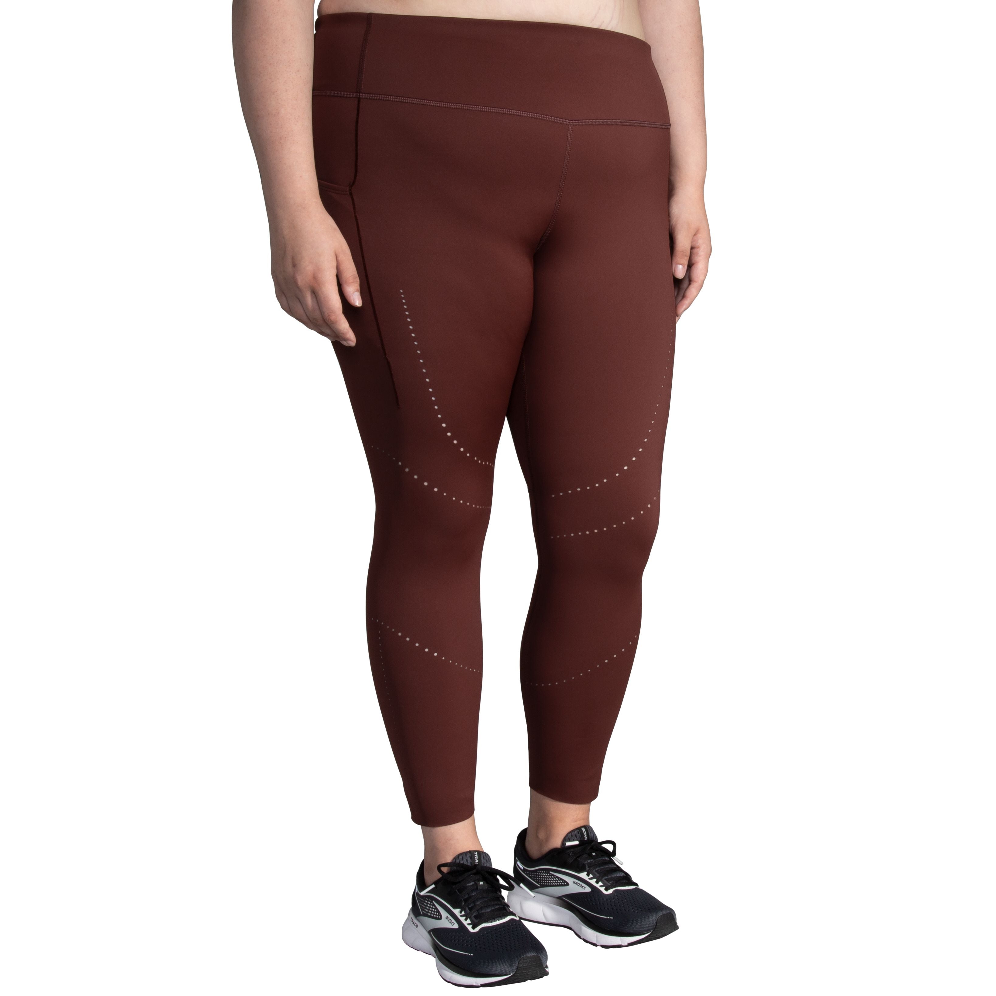 Brooks Women s Method 7 8 Tight Run Raisin XL