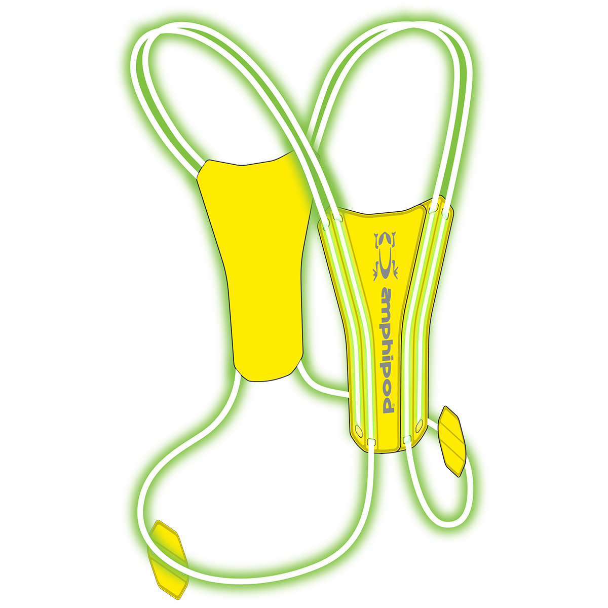 Amphipod Xinglet Optic Beam Lite USB Rechargeable Illuminated Running Vest