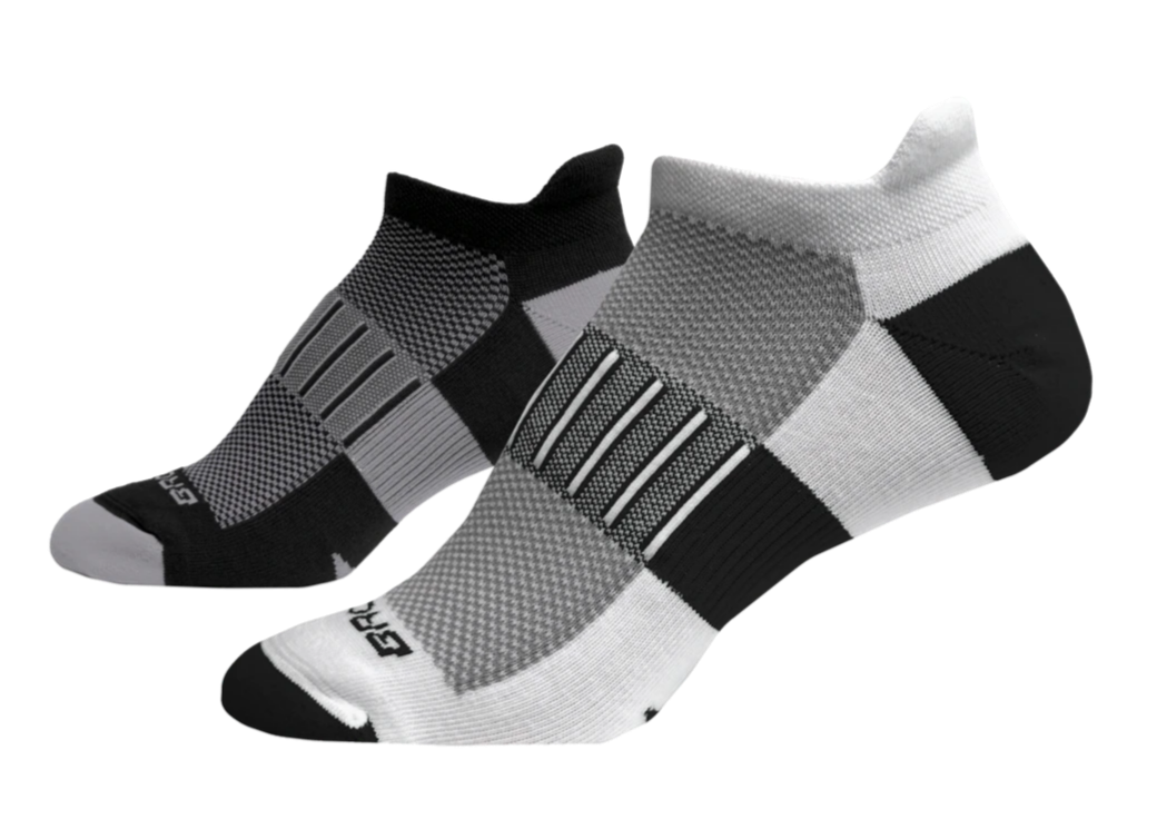 Brooks Ghost Tab Midweight Socks Two-Pack 