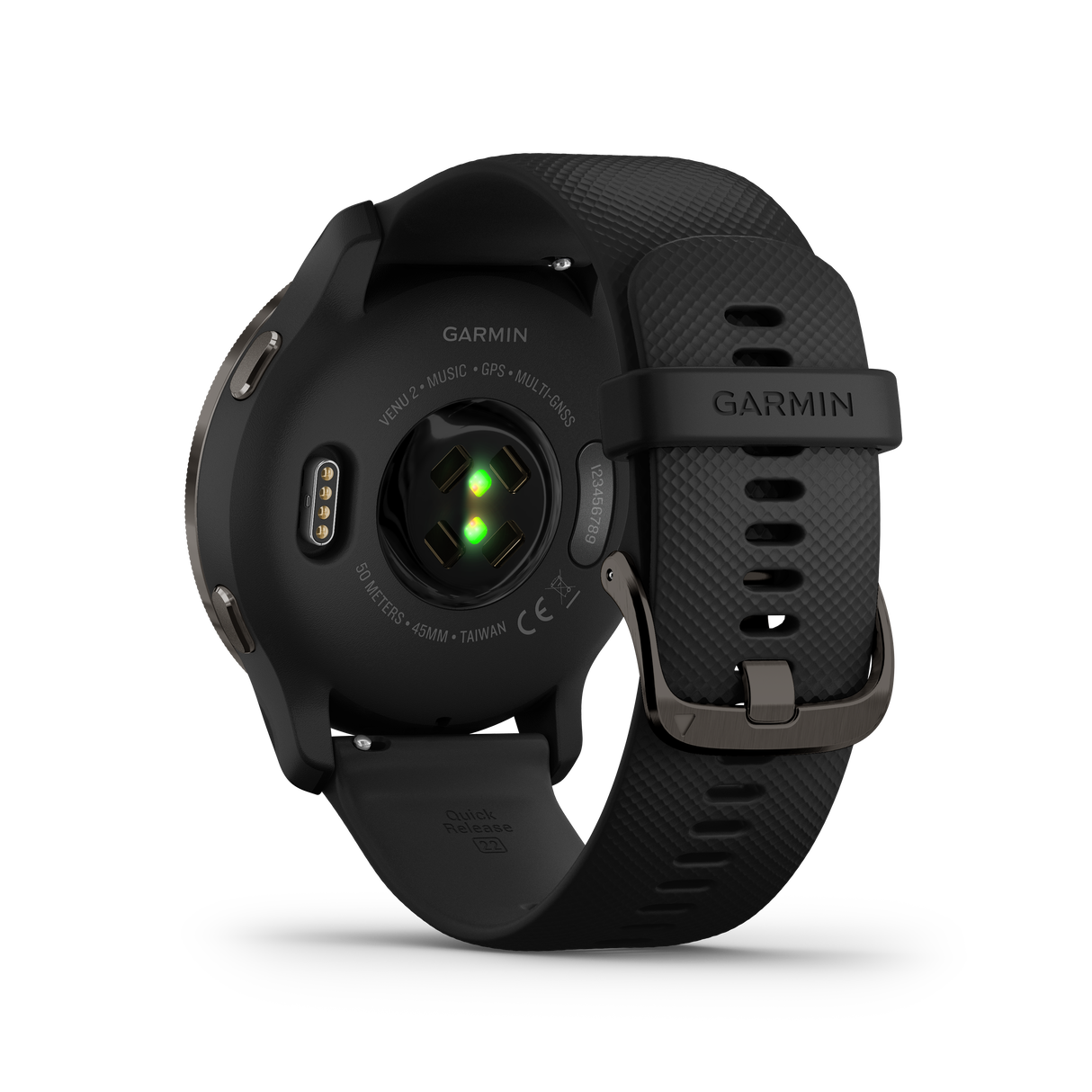 Garmin Venu 3 Black Leather Strap Smartwatch
