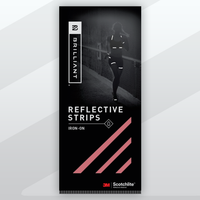 Brilliant Reflective Iron-On Strips