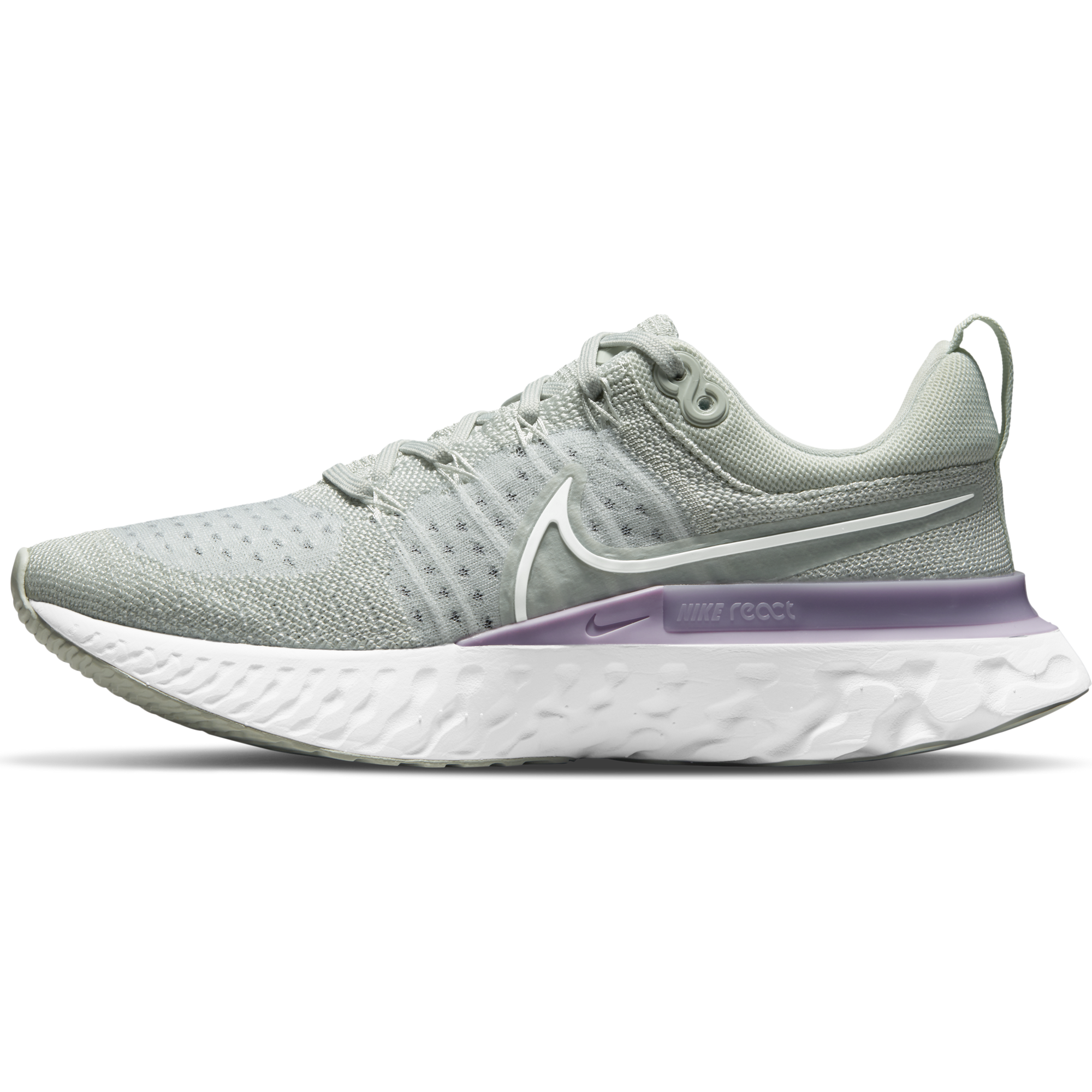 nike react infinity run lilac