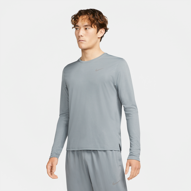 Nike Miler Dri-fit Flash Long Sleeve in Blue for Men