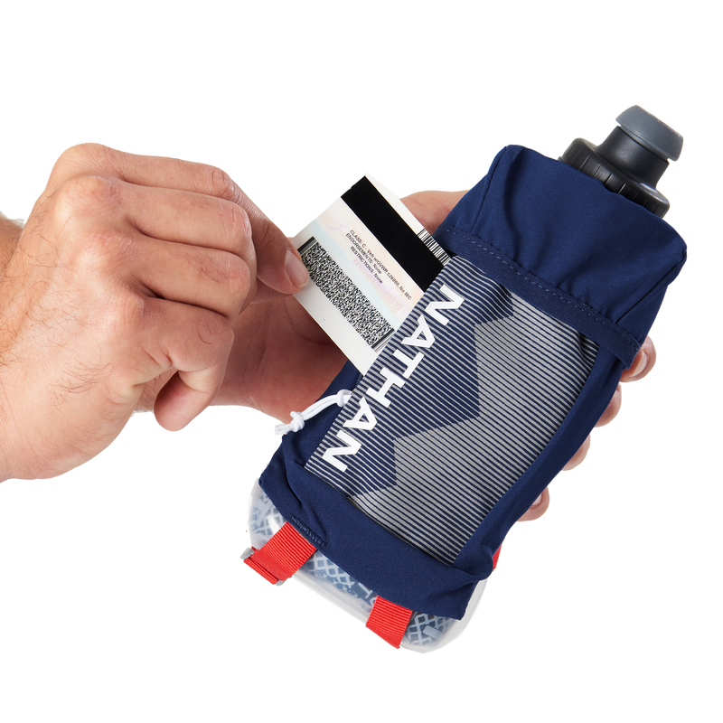 Nathan Quick Squeeze Insulated 18oz Handheld Bottle