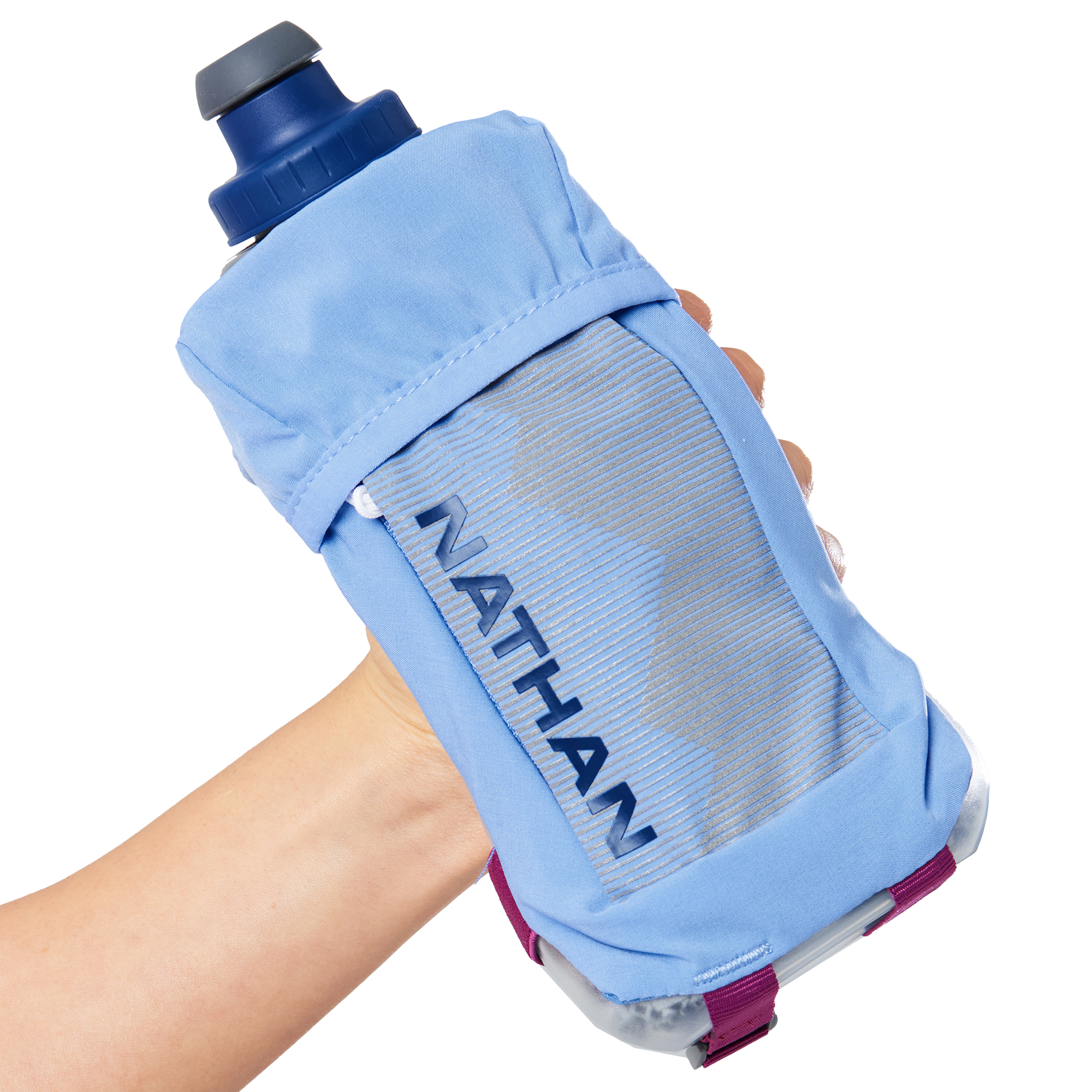 Nathan Quick Squeeze Insulated 18oz Handheld Bottle