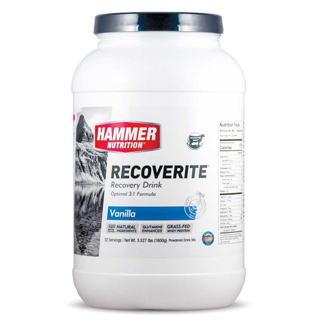 Hammer Nutrition Recoverite powdered recovery drink mix 32-serving tub