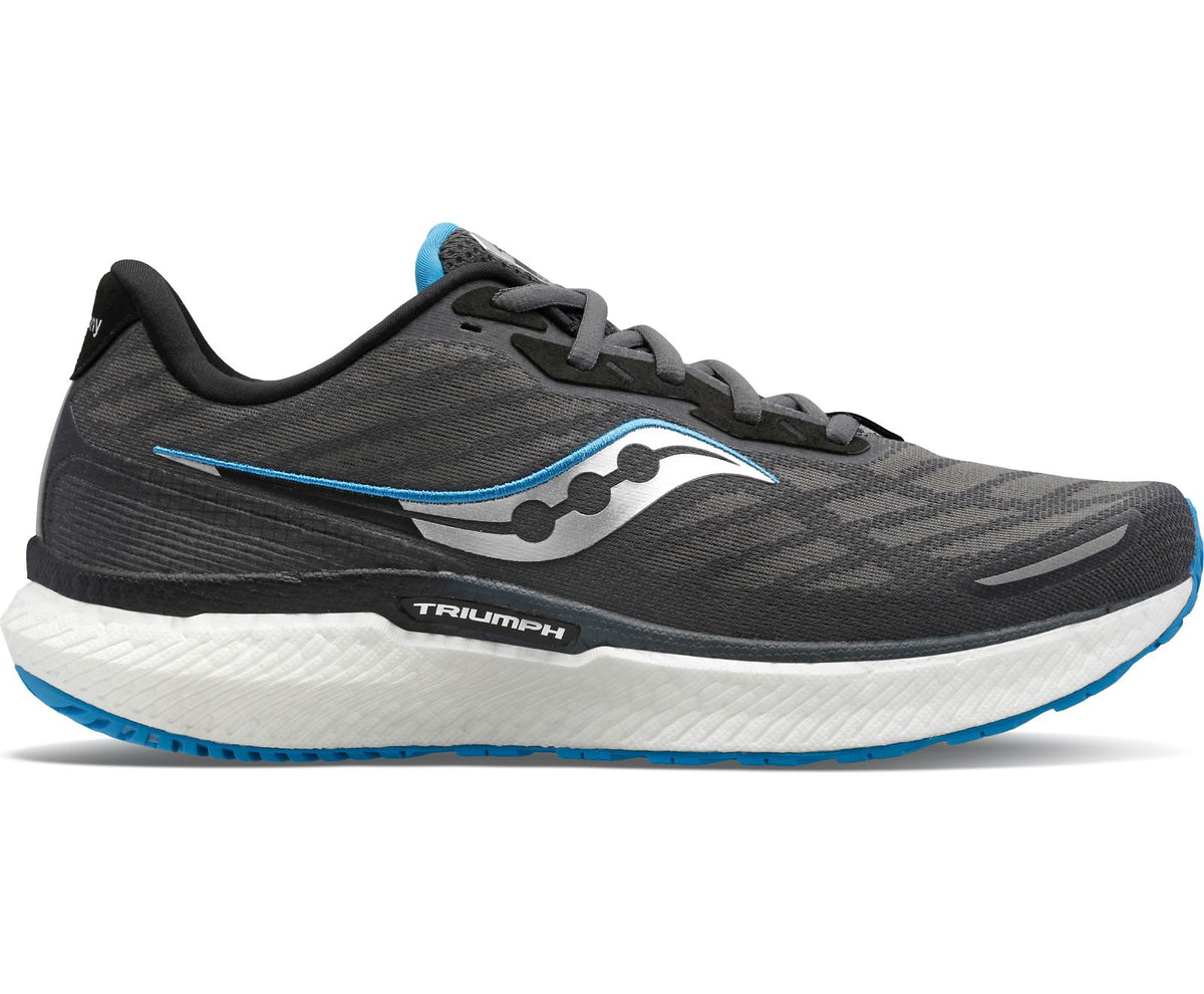 Saucony Triumph 19 Shoes Mens Size 13 Gray Running Comfort Walking Gym Sneakers Saucony Women main image 4