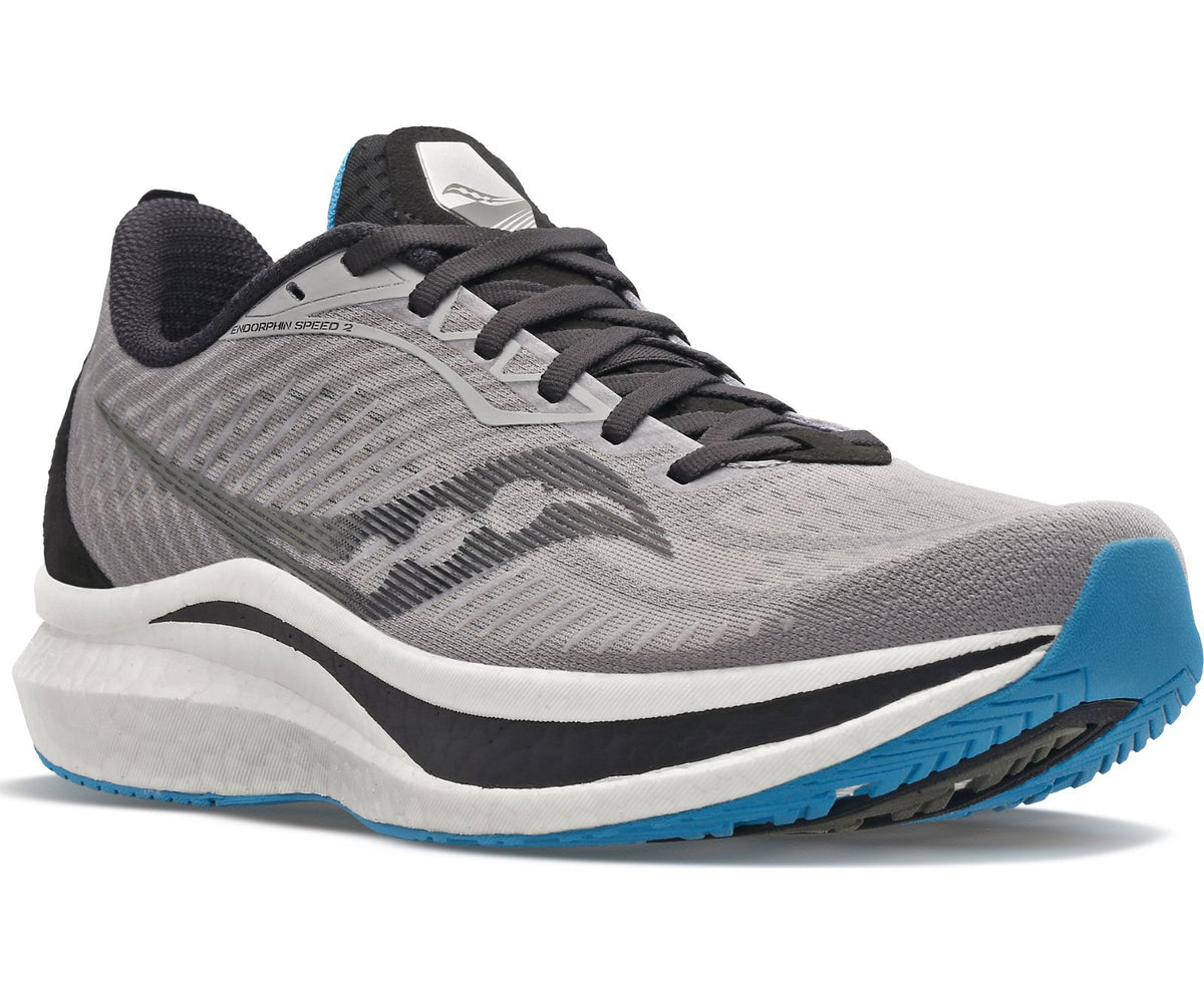 Saucony Endorphin Pro 2 Shoes Mens Size 10.5 Gray Running Comfort Walking Gym Saucony Endorphin Speed 2 Women main image 2